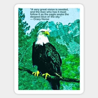 Majestic Bald Eagle Magnet